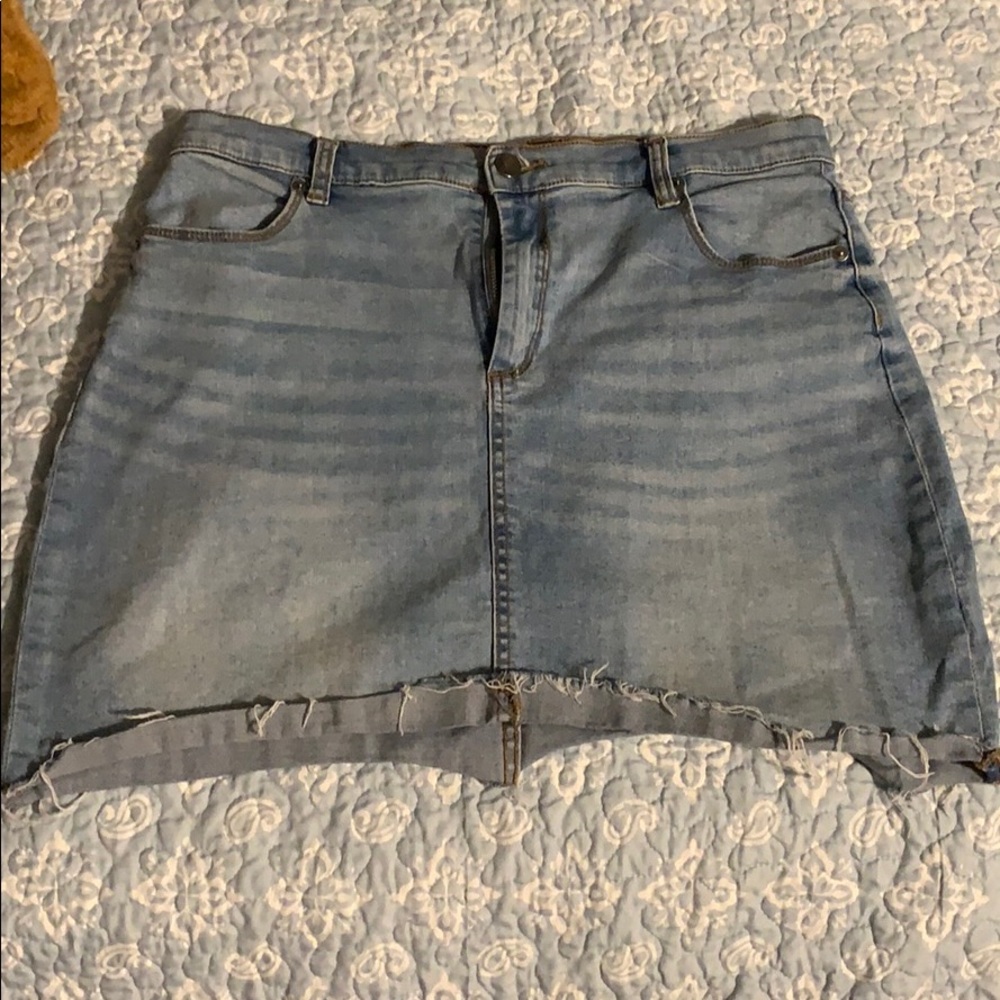 Denim skirt